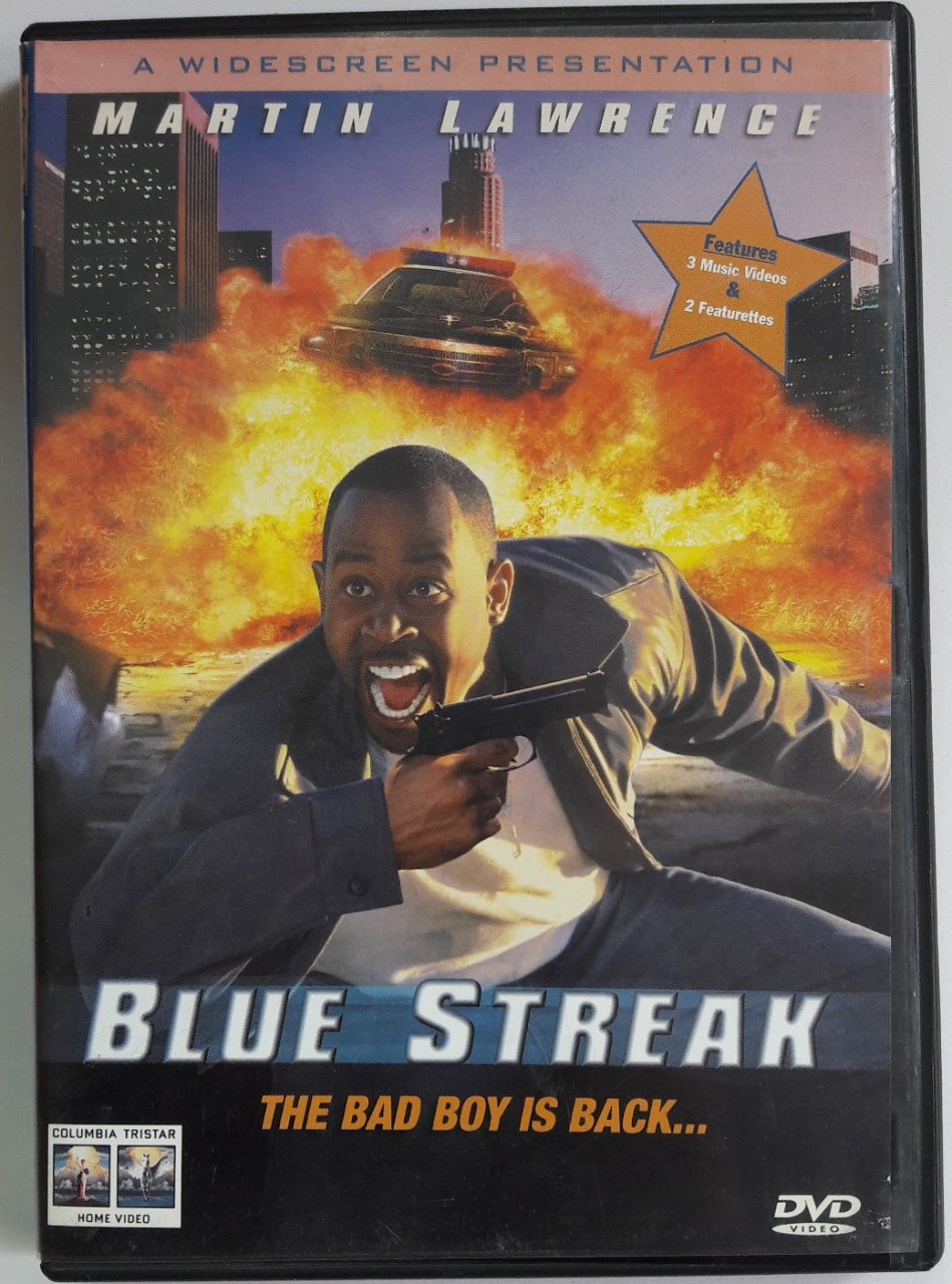 BLUE STREAK - MARTIN LAWRENCE - DVD 2.EL