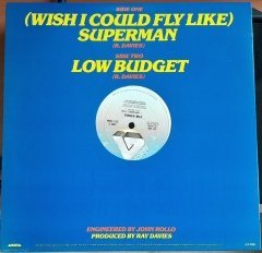 KINKS - (WISH I COULD FLY LIKE) SUPERMAN (1979) - 12'' MAXI SINGLE PLAK 2.EL