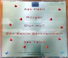 GÜNDOĞARKEN - ODA SICAKLIĞINDA ''AŞK ŞARKILARI'' (2001) DAGİ PROMO CD 2.EL
