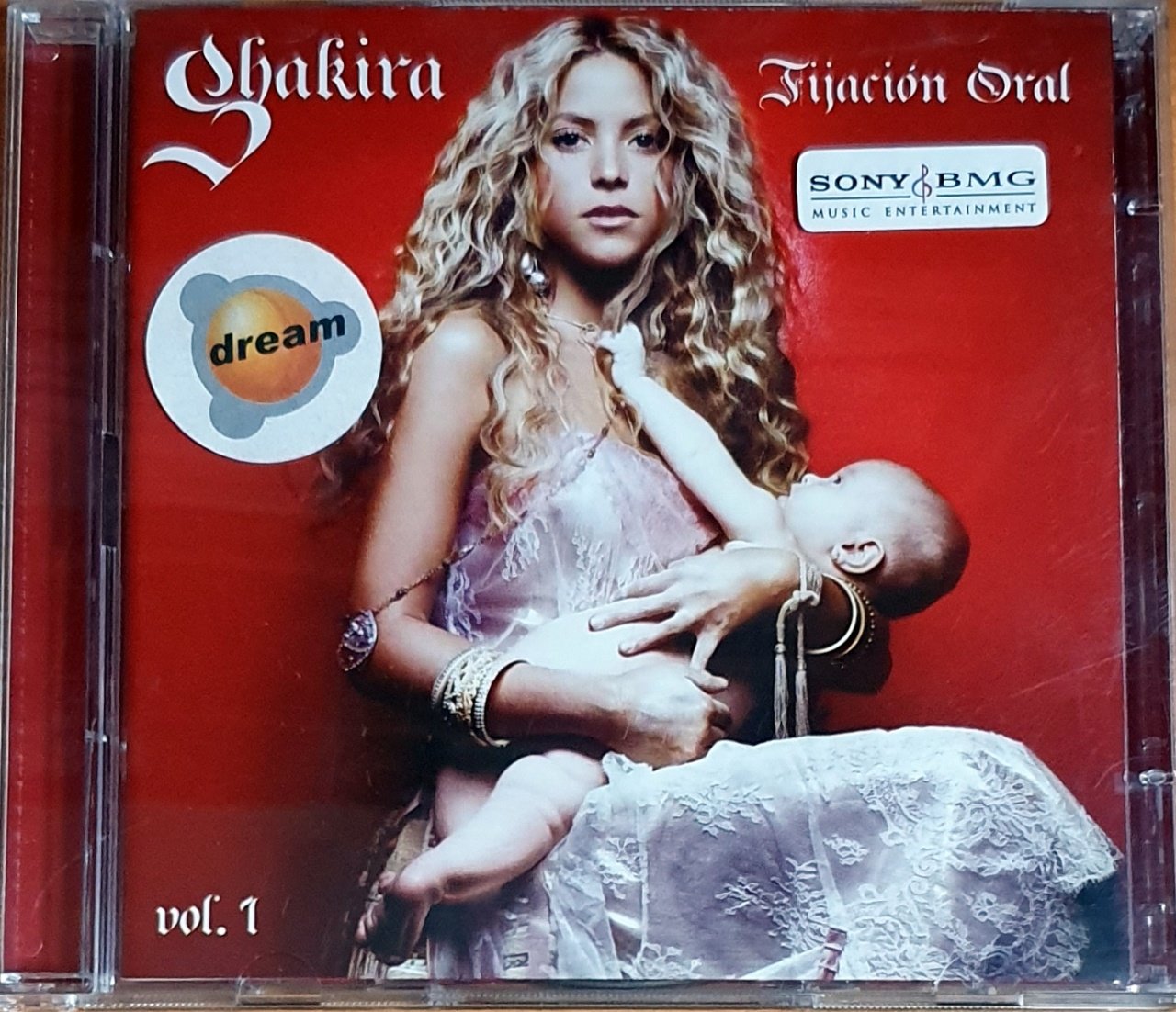 SHAKIRA - FIJACION ORAL VOL.1 (2005) EPIC CD+DVD 2.EL