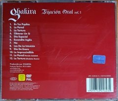 SHAKIRA - FIJACION ORAL VOL.1 (2005) EPIC CD+DVD 2.EL