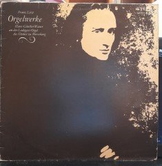 LISZT: ORGELWERKE, HANS-GÜNTHER WAUER - PLAK 2.EL