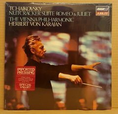 TCHAIKOVSKY - NUTCRACKER SUITE/ROMEO & JULIET/KARAJAN VIENNA PHIL.ORCH (1982) - LP DÖNEM BASKI SIFIR PLAK