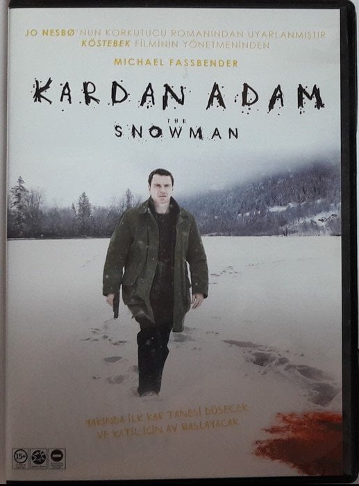 KARDAN ADAM - THE SNOWMAN - MICHAEL FASSBENDER - TOMAS ALFREDSON - DVD 2.EL