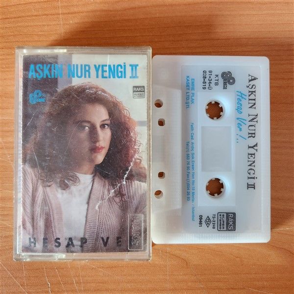 AŞKIN NUR YENGİ - II / HESAP VER (1991) - KASET 2.EL