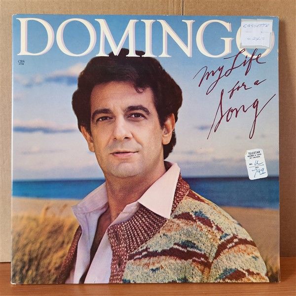 PLACIDO DOMINGO – MY LIFE FOR A SONG (1983) - LP 2.EL PLAK