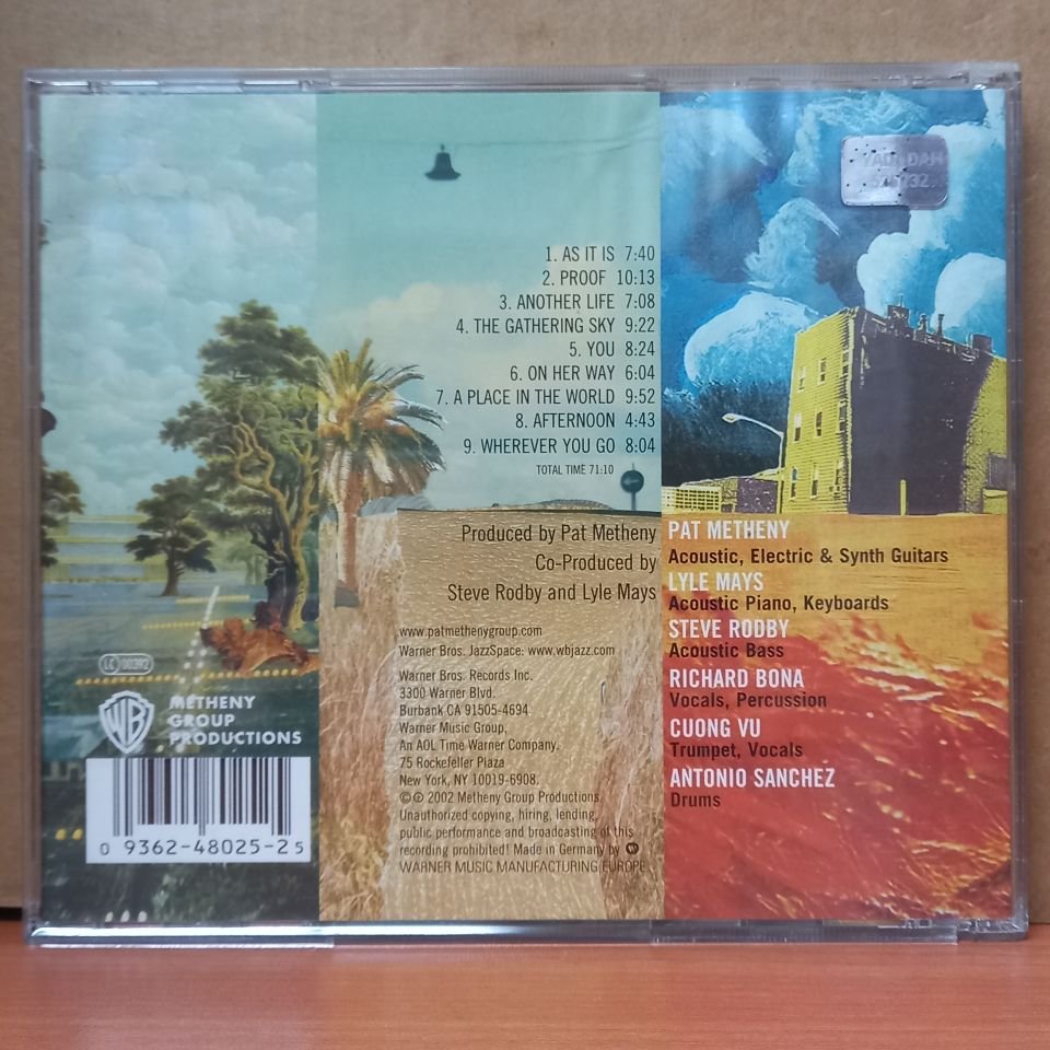 PAT METHENY GROUP - SPEAKING OF NOW (2002) - CD 2.EL