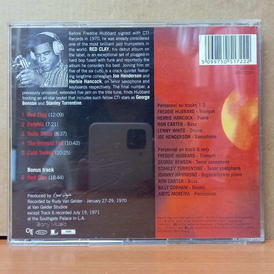 FREDDIE HUBBARD – RED CLAY (2001) - CD 2.EL