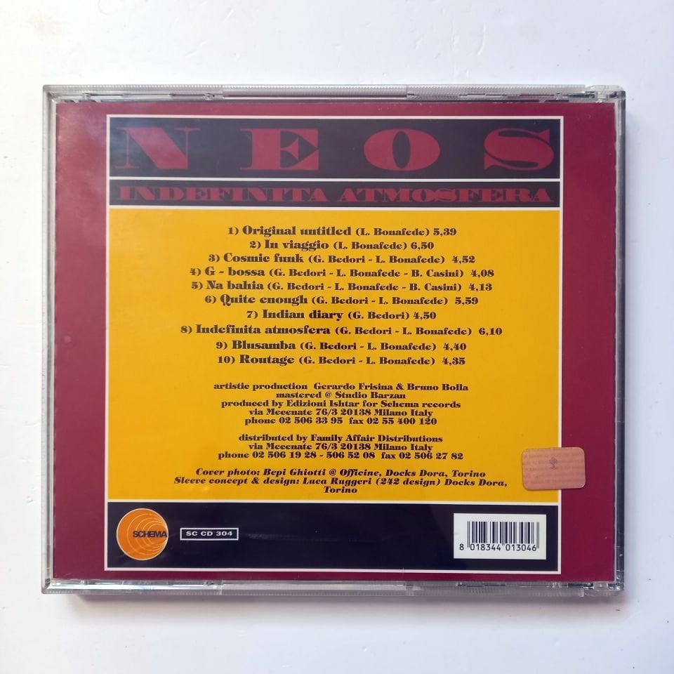 NEOS – INDEFINITA ATMOSFERA (1997) - CD 2.EL