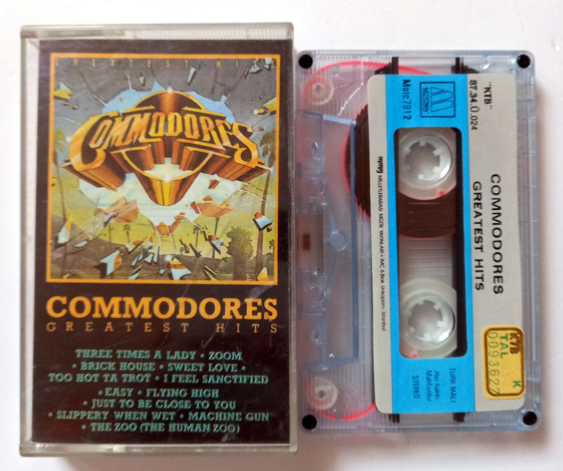 COMMODORES – COMMODORES GREATEST HITS (1978) - KASET 2.EL