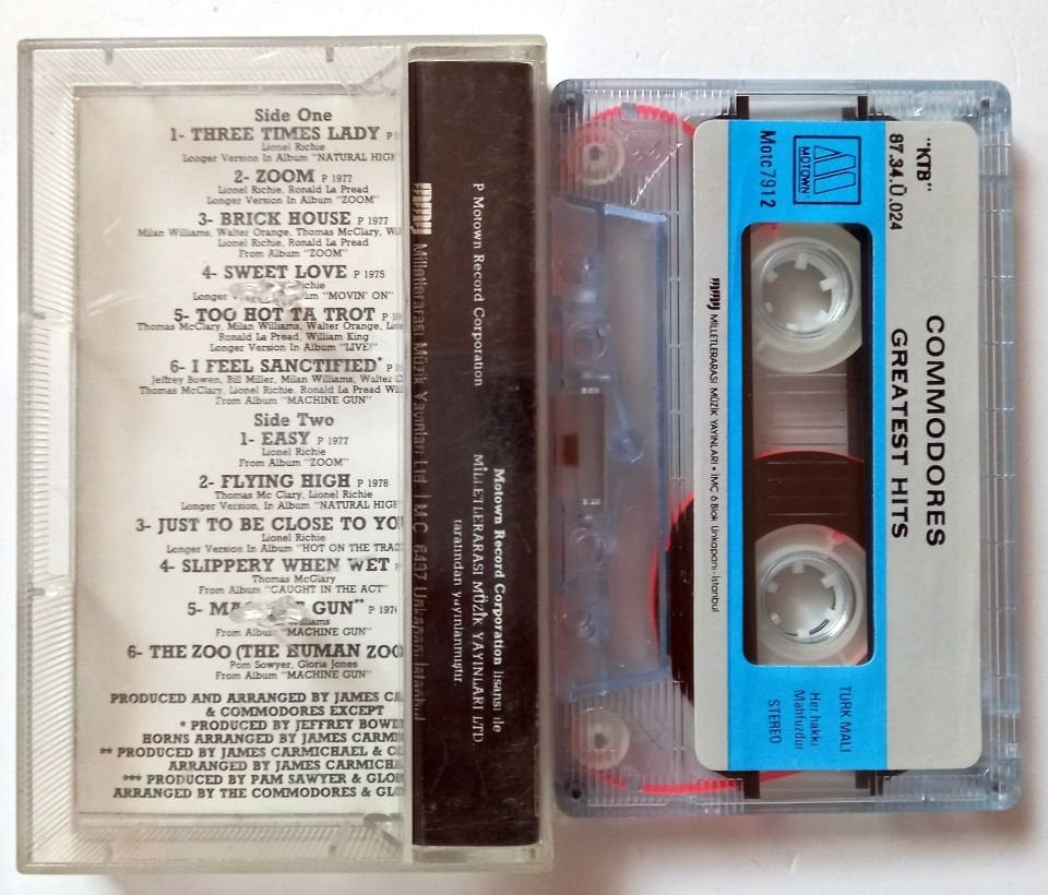 COMMODORES – COMMODORES GREATEST HITS (1978) - KASET 2.EL