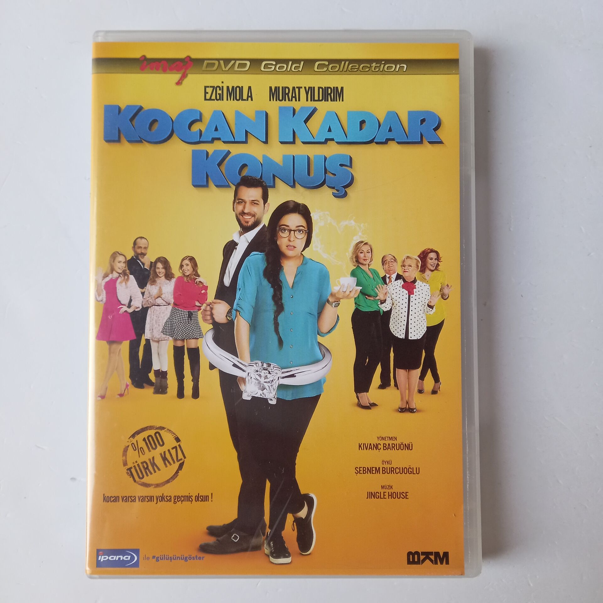 KOCAN KADAR KONUŞ - EZGİ MOLA - MURAT YILDIRIM - DVD 2.EL