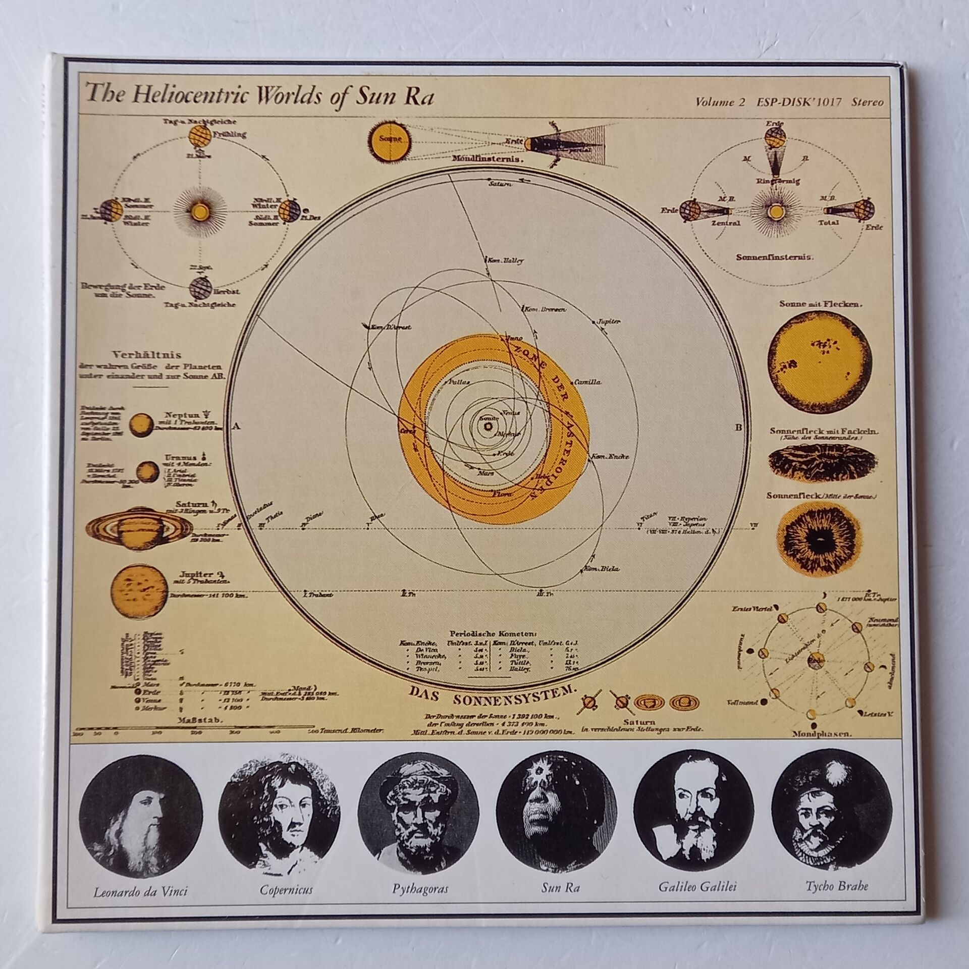SUN RA – THE HELIOCENTRIC WORLDS OF SUN RA, VOLUME 2 (1966) - CD GATEFOLD CARD SLEEVE 2.EL