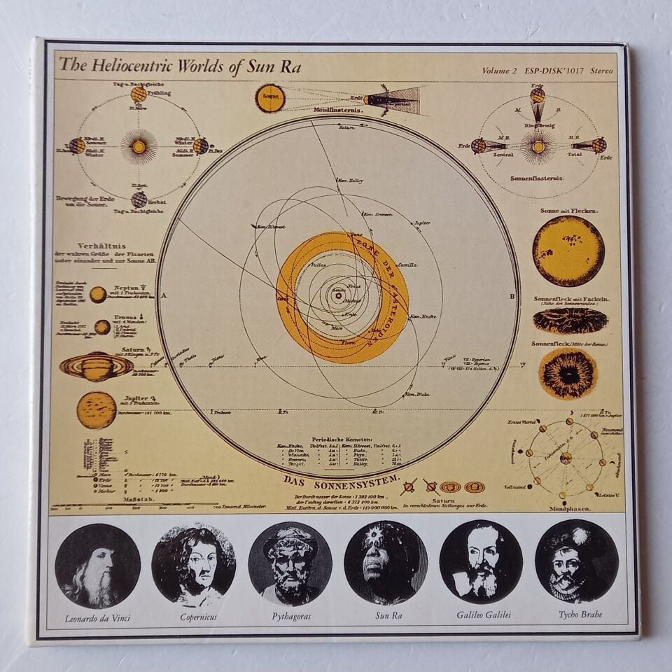 SUN RA – THE HELIOCENTRIC WORLDS OF SUN RA, VOLUME 2 (1966) - CD GATEFOLD CARD SLEEVE 2.EL