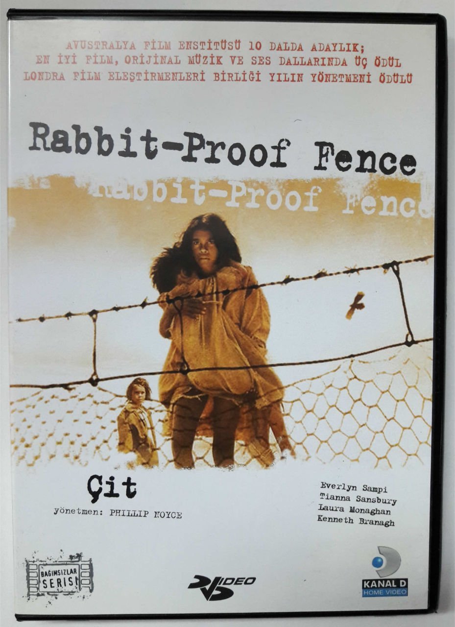 RABBIT-PROOF FENCE - ÇİT - PHILLIP NOYCE - DVD 2.EL