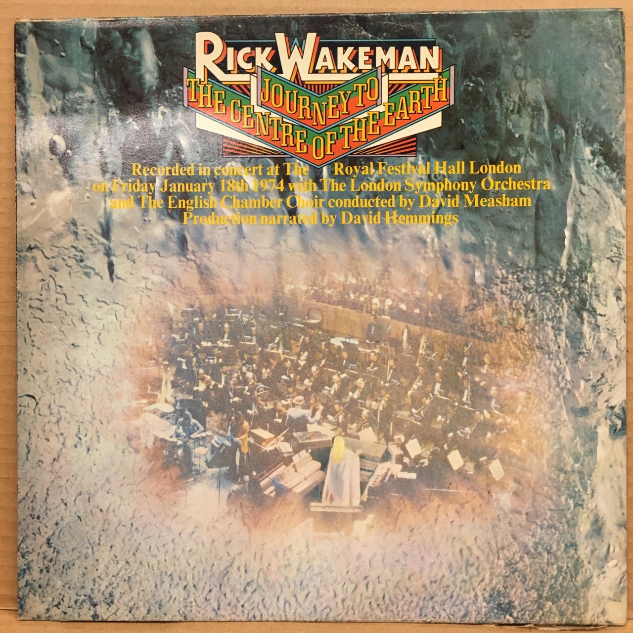 RICK WAKEMAN - JOURNEY TO THE CENTRE OF THE WORLD (1974) - PLAK 2.EL