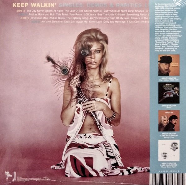 NANCY SINATRA - KEEP WALKIN' / SINGLES,DEMOS & RARITIES 1965-1978 (2023) - 2LP COMPILATION GATEFOLD SIFIR PLAK
