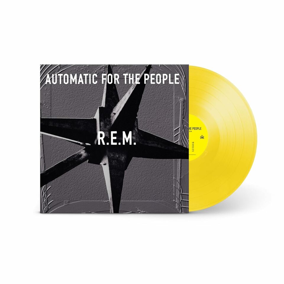 R.E.M. - AUTOMATIC FOR THE PEOPLE (1992) - LP 180GR YELLOW COLOURED 2023 EDITION SIFIR PLAK