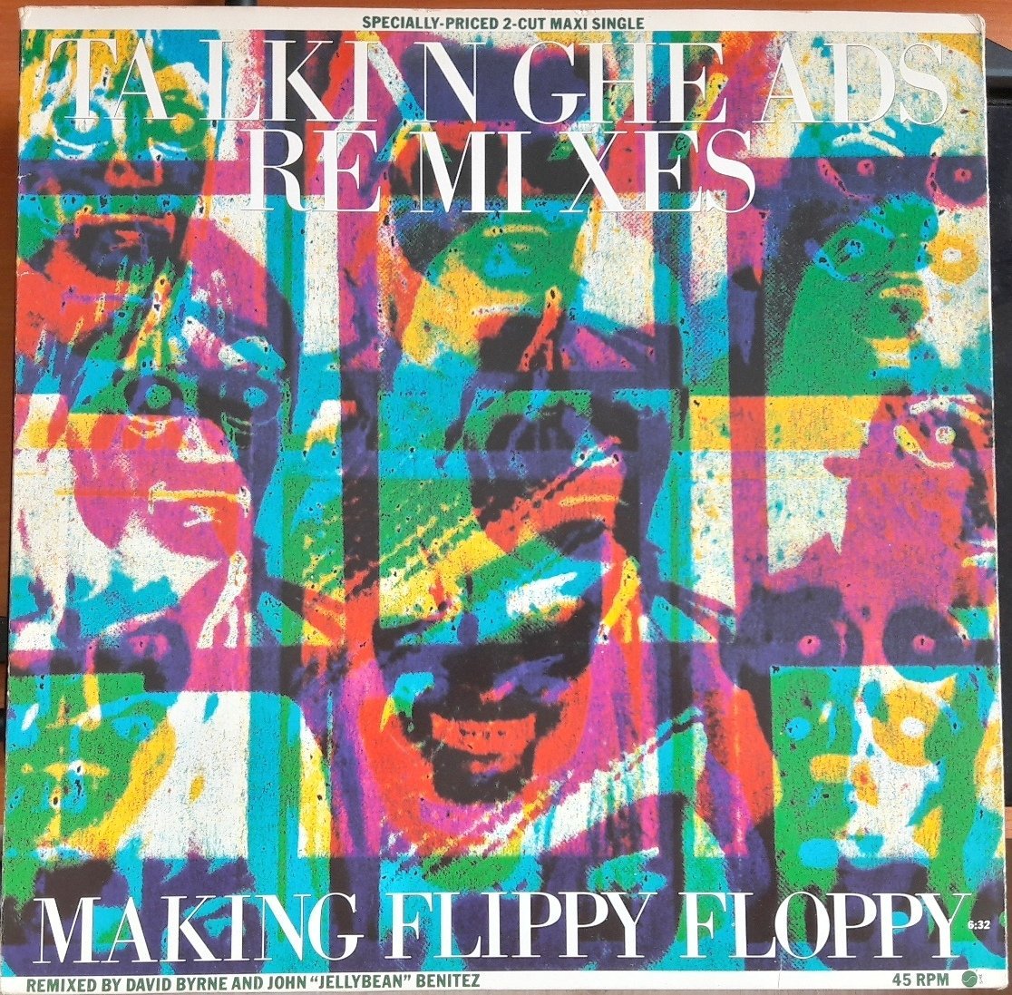 TALKING HEADS - MAKING FLIPPY FLOPPY (1983) - 12'' MAXI SINGLE PLAK 2.EL
