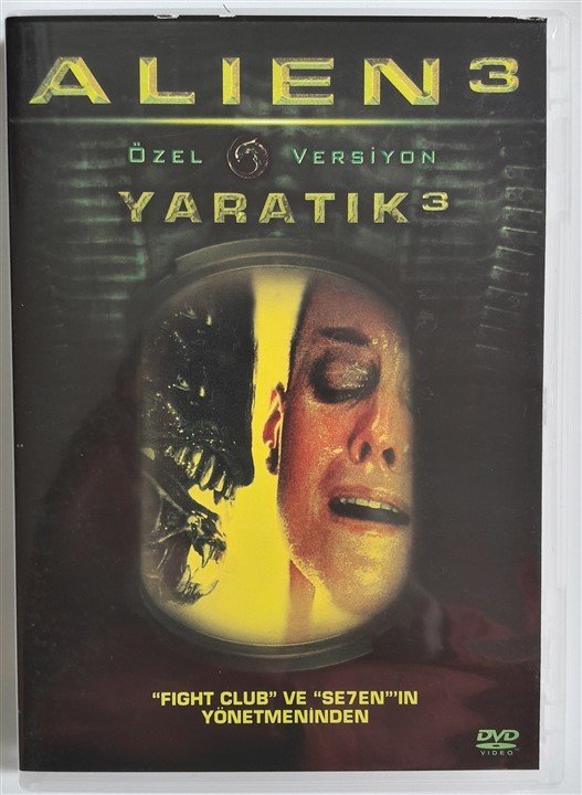 ALIEN 3 (1992) - YARATIK 3 - ÖZEL VERSİYON - SIGOURNEY WEAVER - DAVID FINCHER - DVD 2.EL