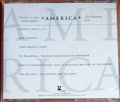 AMERICA / WADADA LEO SMITH, JACK DEJOHNETTE (2009) - CD TZADIK 2.EL