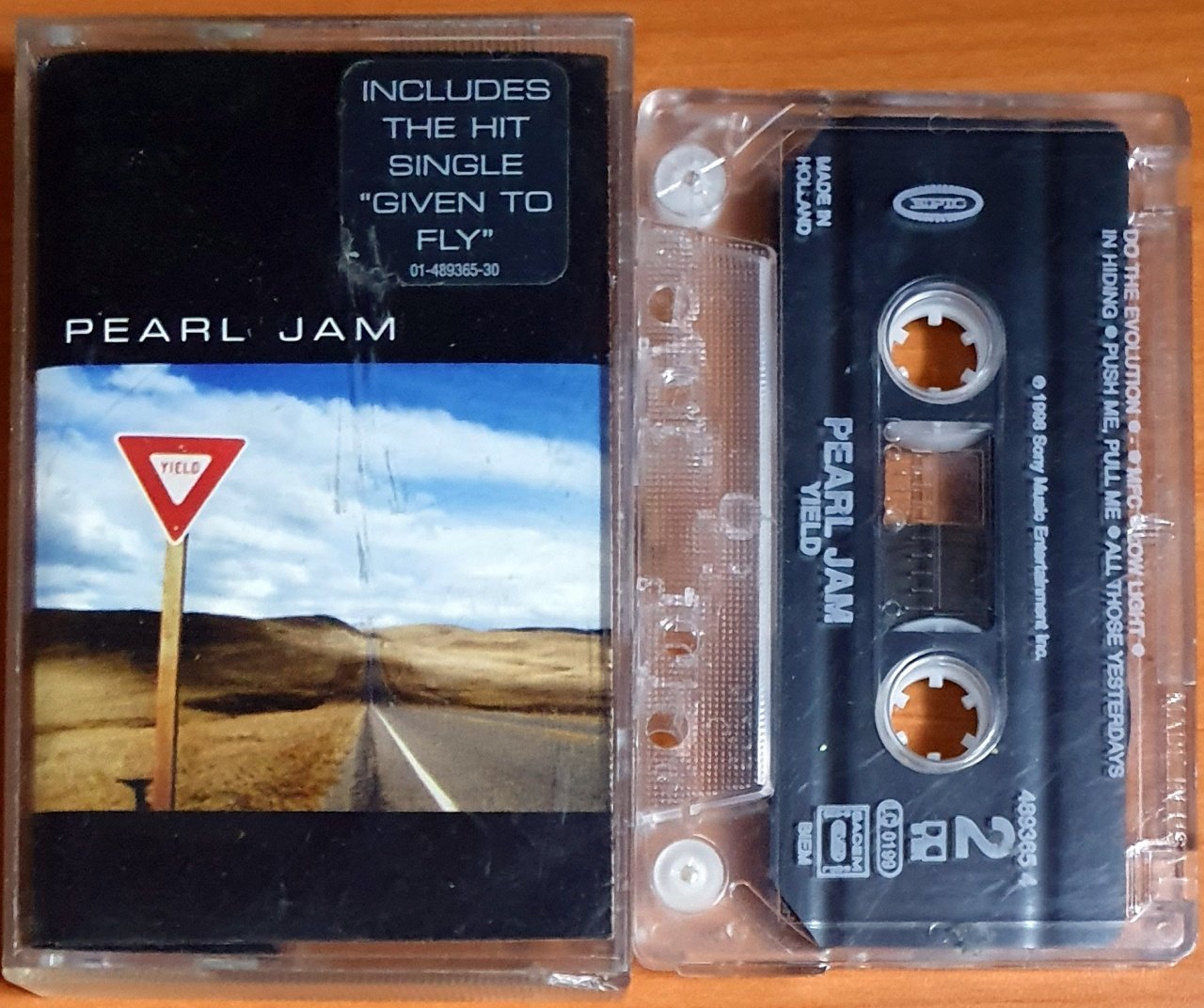 PEARL JAM - YIELD (1998) - KASET MADE IN HOLLAND 2.EL