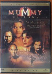 THE MUMMY RETURNS - BRENDAN FRASER - RACHEL WEISZ - DVD 2.EL 1. BÖLGE TR ALTYAZI YOKTUR