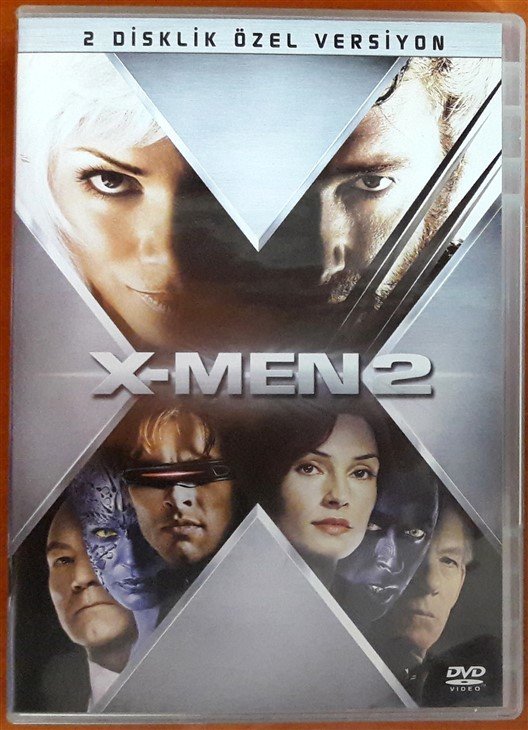 X-MEN 2 - PATRICK STEWART - HUGH JACKMAN - HALLE BERRY - MARVEL - 2DVD 2.EL