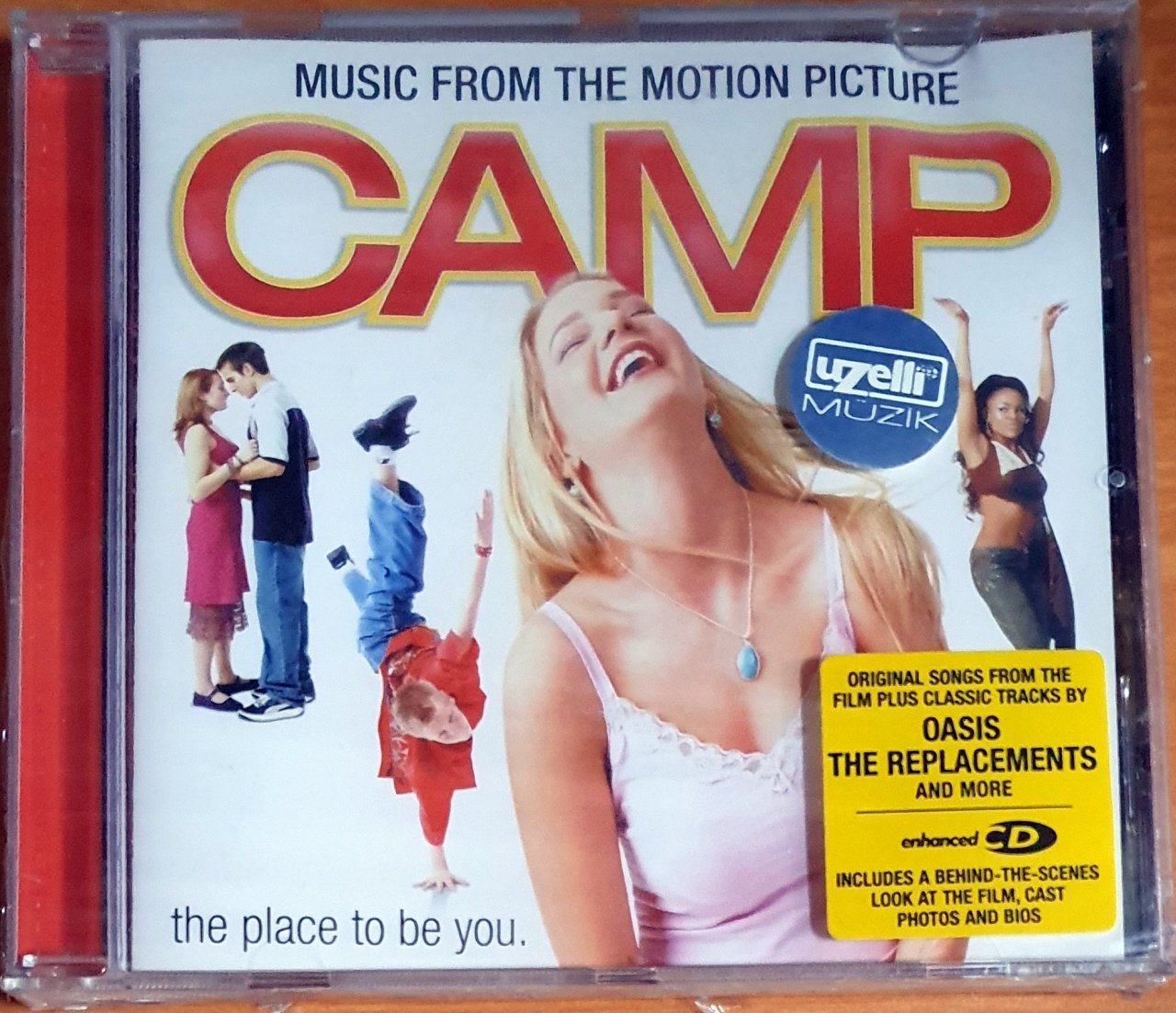 CAMP SOUNDTRACK / OASIS, THE REPLACEMENTS, SNOW PATROL, THE WONDER STUFF, WARREN WIEBE (2003) - CD SIFIR