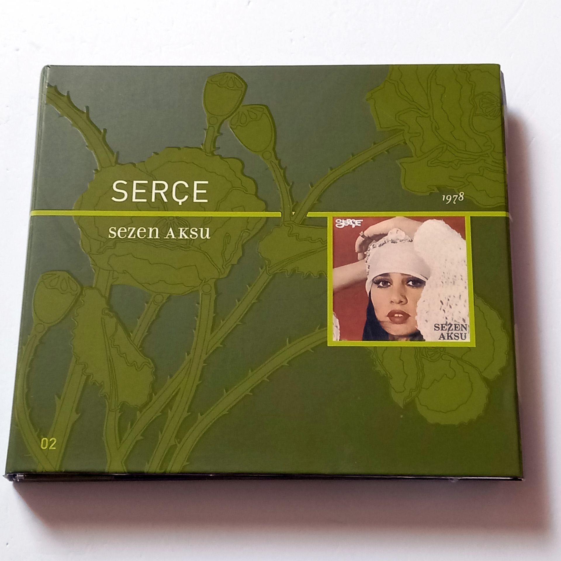 SEZEN AKSU - SERÇE - 2CD DIGIPAK İKİNCİ EL