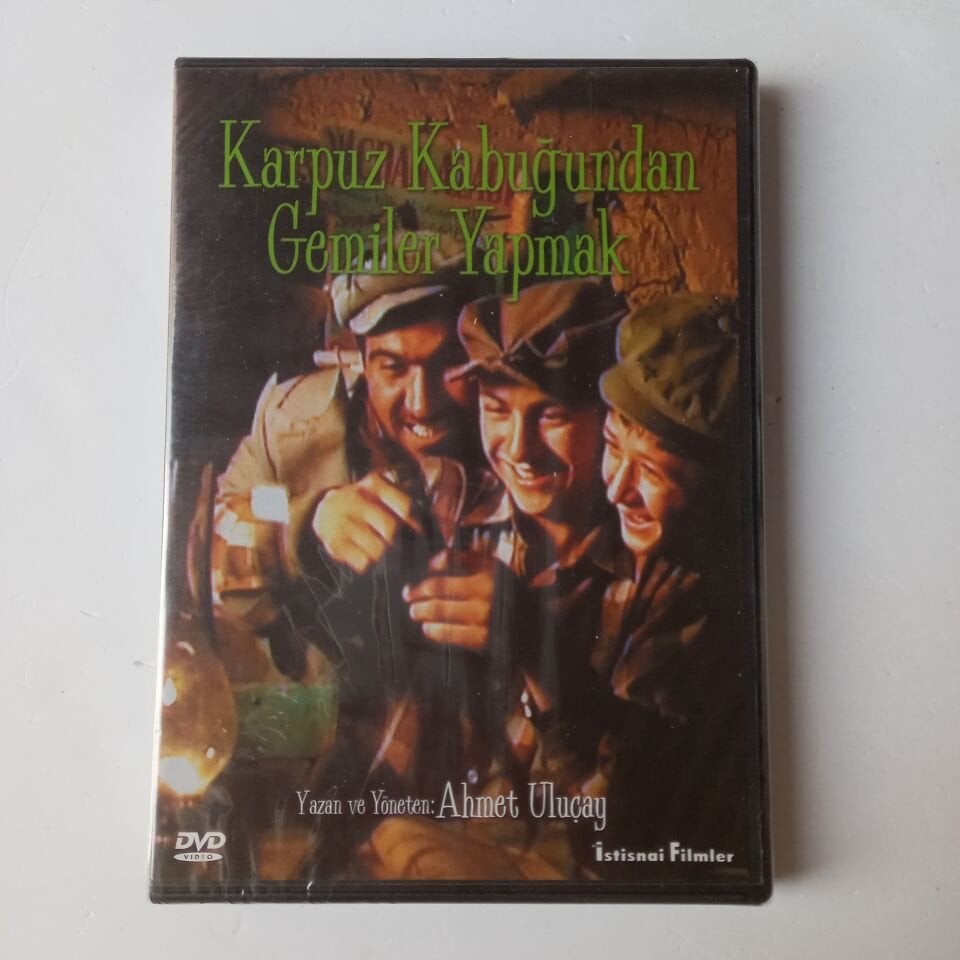 KARPUZ KABUĞUNDAN GEMİLER YAPMAK - AHMET ULUÇAY - DVD AMBALAJINDA SIFIR