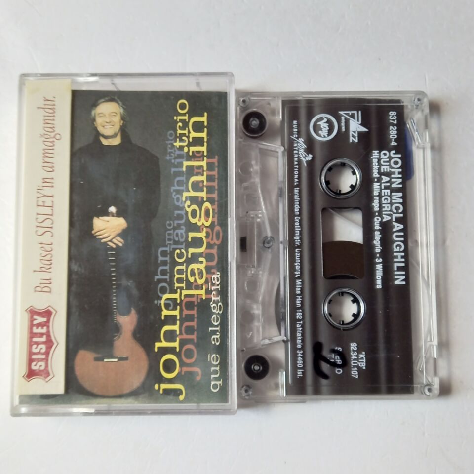 JOHN MCLAUGHLIN TRIO - QUE ALEGRIA (1992) - KASET 2.EL
