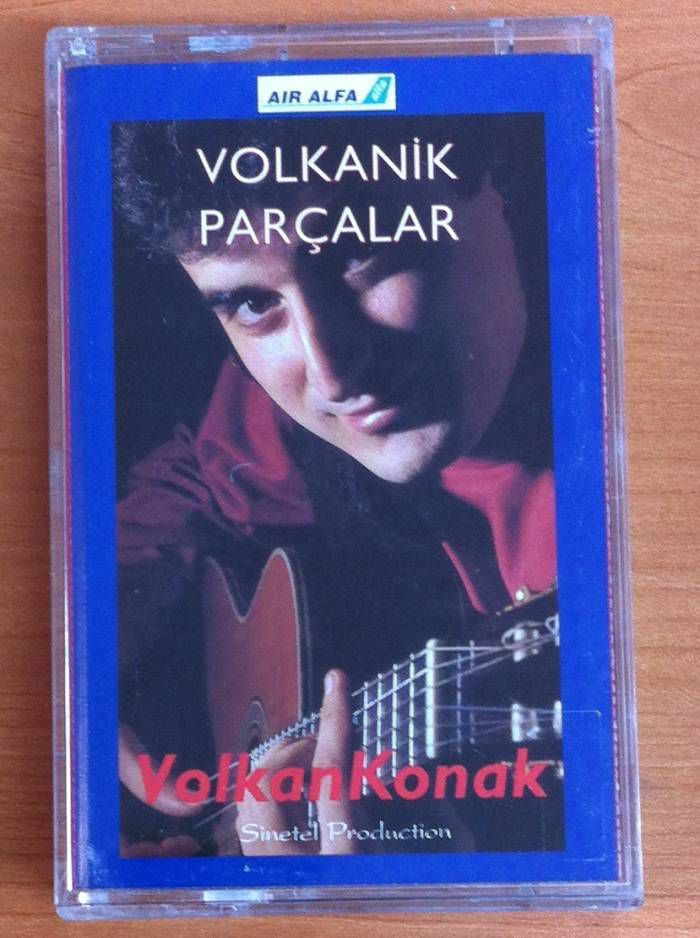 VOLKAN KONAK - VOLKANİK PARÇALAR KASET  2.EL