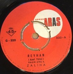 ZALİHA - REYHAN (AZERİ TÜRKÜ) / BAĞIMDA ÜZÜM KALDI (AZERİ TÜRKÜ) 7'' 45 DEVİR