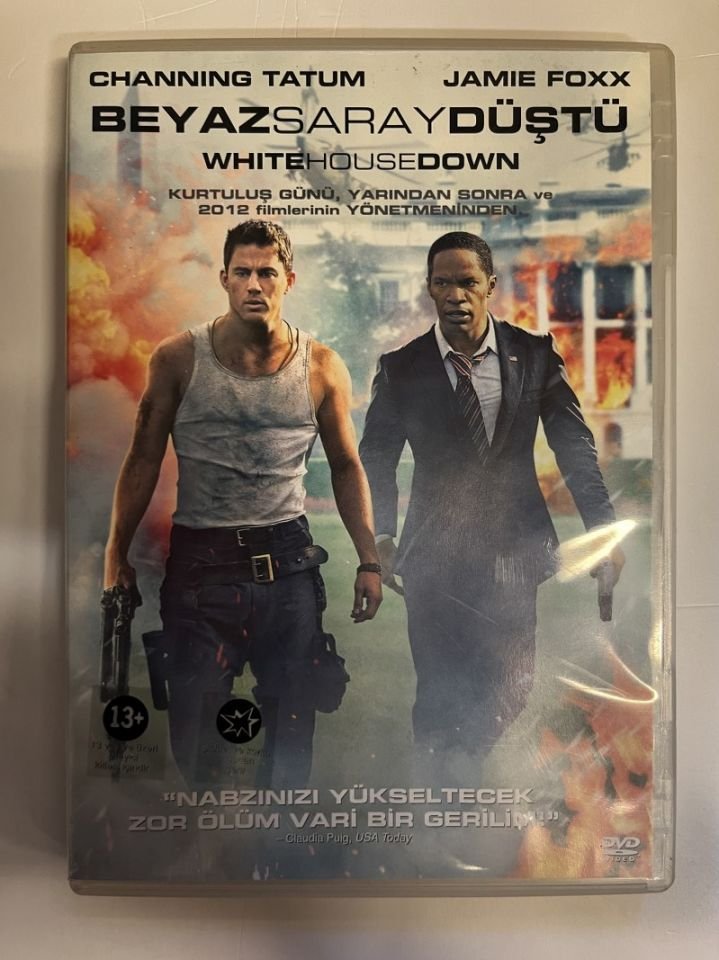 BEYAZ SARAY DÜŞTÜ - WHITE HOUSE DOWN - JAMIE FOXX - CHANNING TATUM - DVD 2.EL