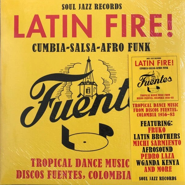 LATIN FIRE / TROPICAL DANCE MUSIC DISCOS FUENTES COLOMBIA - CUMBA SALSA AFRO FUNK VARIOUS ARTISTS (2025) - 2xLP COMPILATION SIFIR PLAK