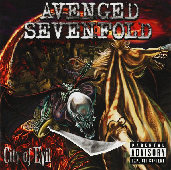 AVENGED SEVENFOLD – CITY OF EVIL (2005) - CD JEWEL CASE AMBALAJINDA SIFIR