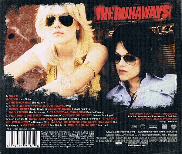 THE RUNAWAYS / MUSIC FROM AND INSPIRED BY THE MOTION PICTURE (2010) - CD AMBALAJINDA SIFIR
