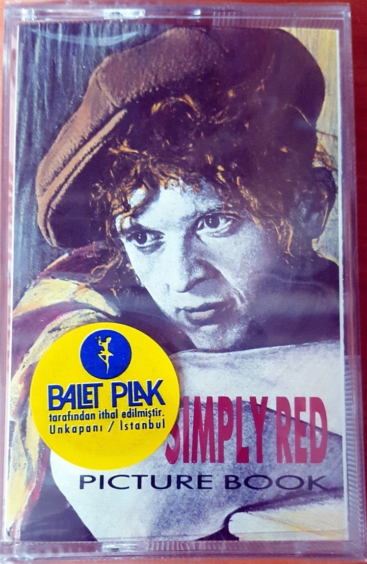 SIMPLY RED - PICTURE BOOK CASSETTE MADE IN GERMANY ''NEW''