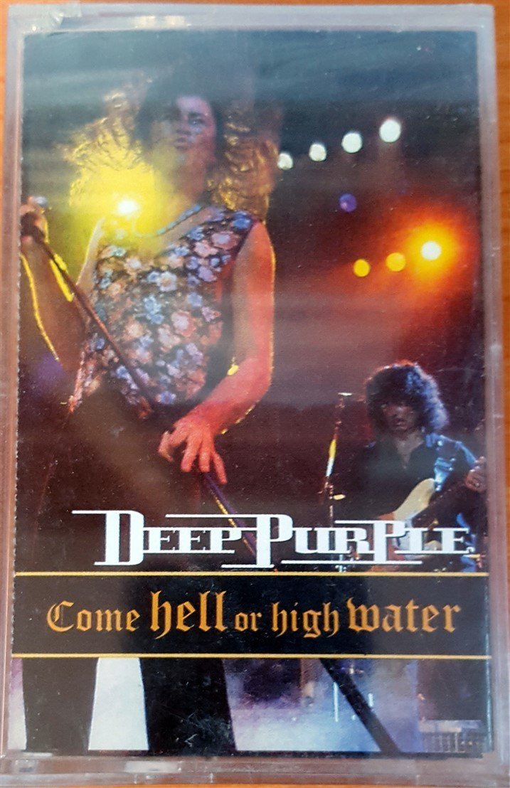 DEEP PURPLE - COME HELL OR HIGH WATER (1995) RAKS CASSETTE MADE IN TURKEY ''NEW''