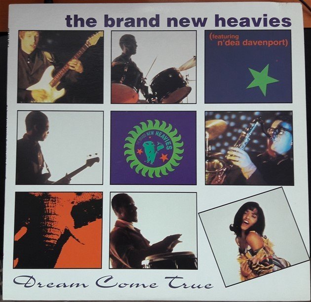 THE BRAND NEW HEAVIES FEAT. N'DEA DAVENPORT - DREAM COME TRUE (1991) - 12'' MAXI SINGLE PLAK 2.EL