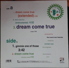 THE BRAND NEW HEAVIES FEAT. N'DEA DAVENPORT - DREAM COME TRUE (1991) - 12'' MAXI SINGLE PLAK 2.EL