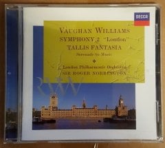 VAUGHAN WILLIAMS SYMPHONY 2 / TALLIS FANTASIA - ROGER NORRINGTON LONDON PHILHARMONIC - CD 2.EL