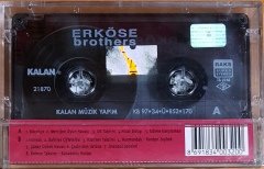 ERKÖSE BROTHERS - KÖÇEKÇE (1997) KALAN MÜZİK KASET SIFIR