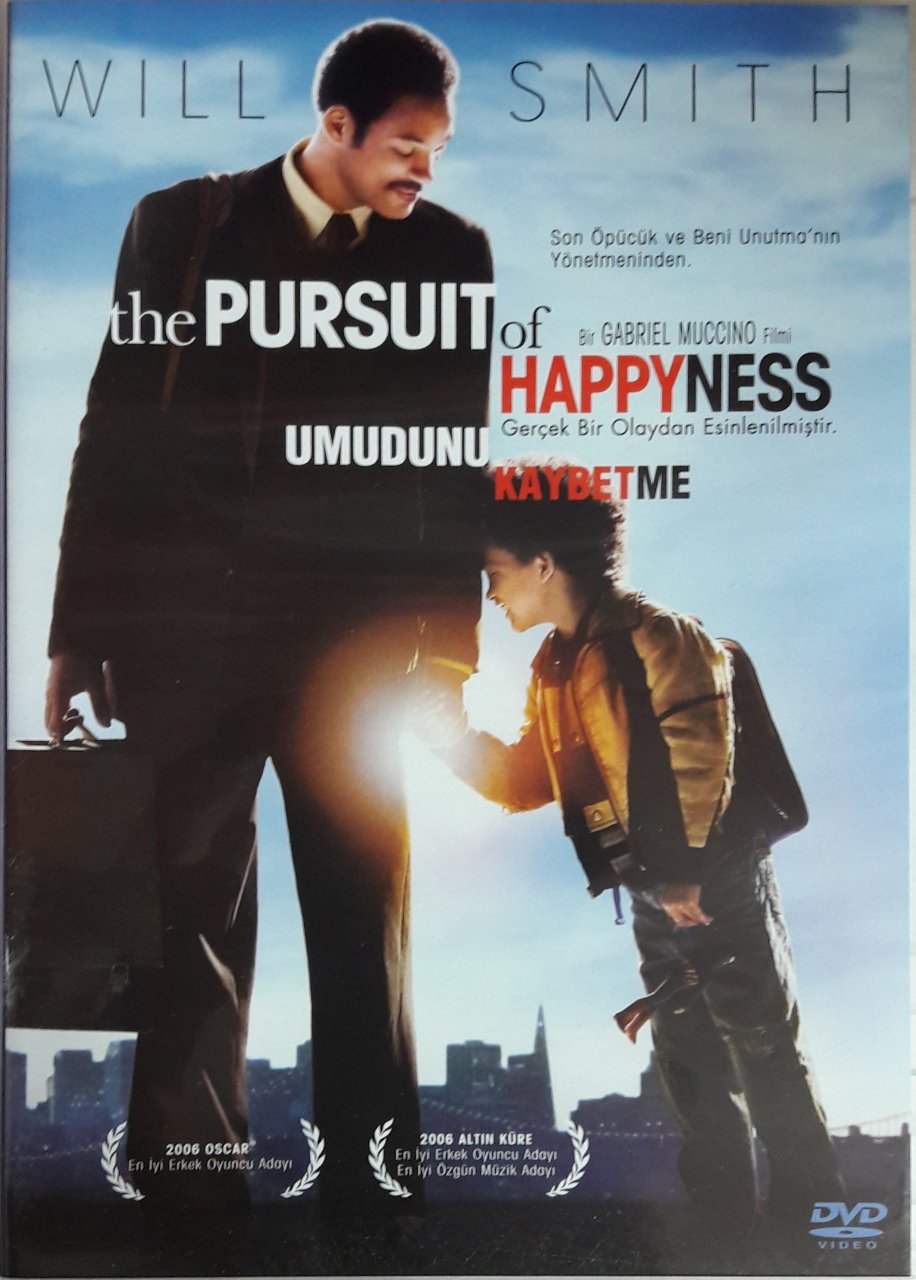 THE PURSUIT OF HAPPYNESS - UMUDUNU KAYBETME - WILL SMITH - JADEN SMITH - GABRIELE MUCCINO - DVD 2.EL