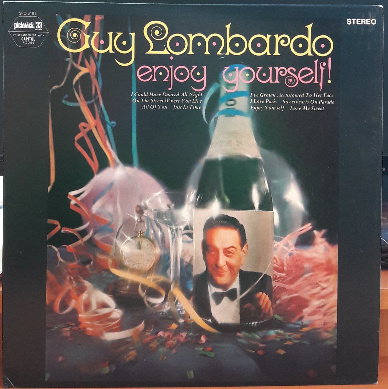 GUY LOMBARDO - ENJOY YOURSELF - PLAK 2.EL
