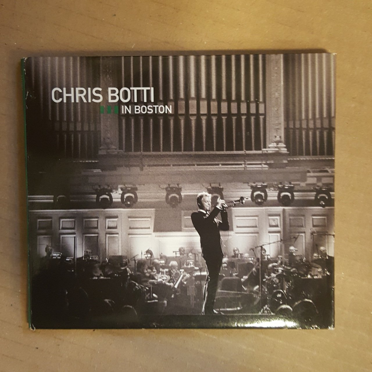CHRIS BOTTI - IN BOSTON (2009) - CD + DVD DIGIPACK 2.EL