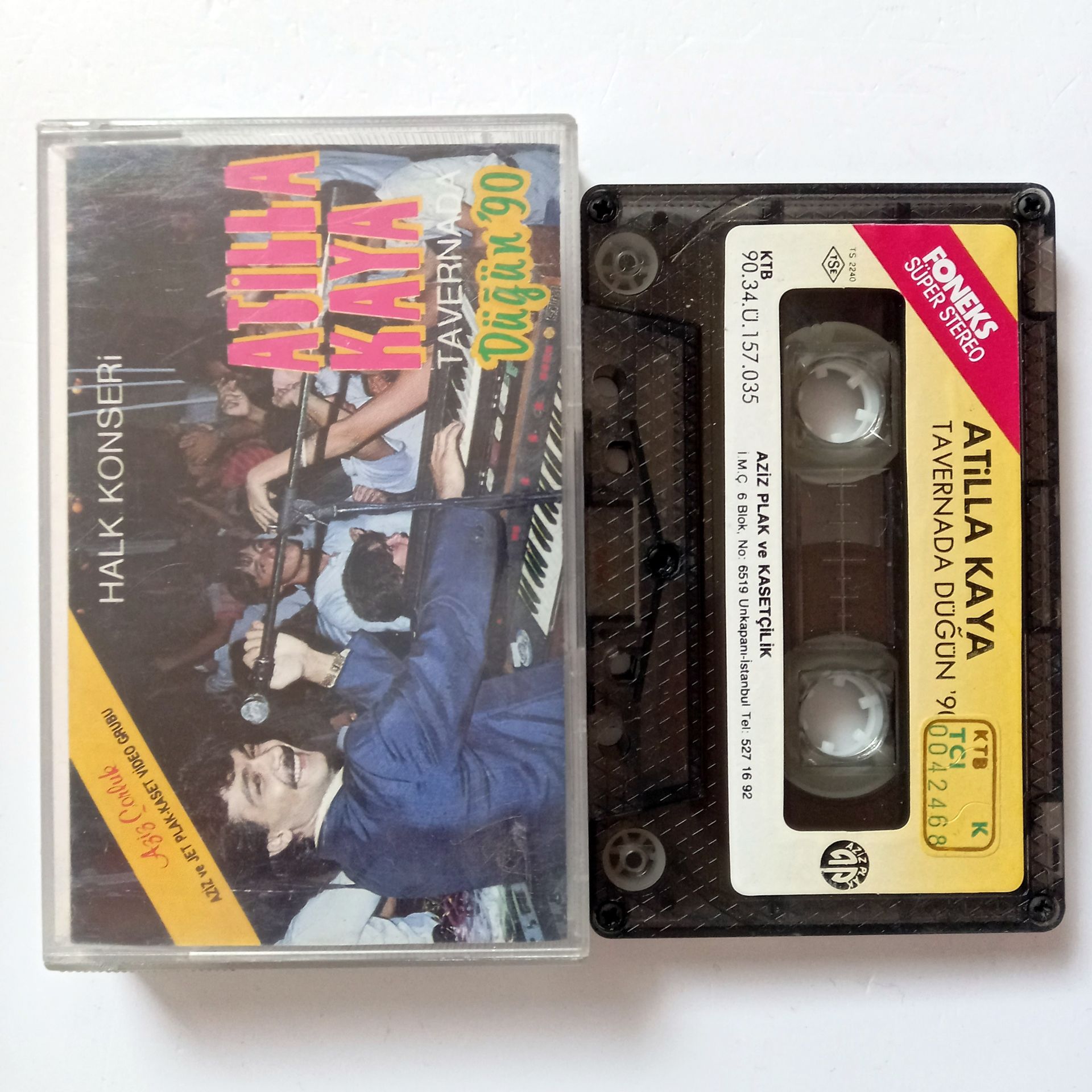 ATİLLA KAYA - TAVERNADA DÜĞÜN (1990) - KASET 2.EL