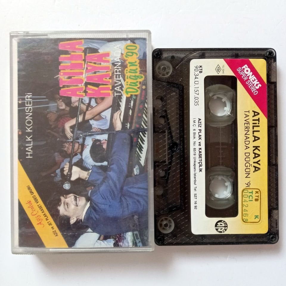 ATİLLA KAYA - TAVERNADA DÜĞÜN (1990) - KASET 2.EL