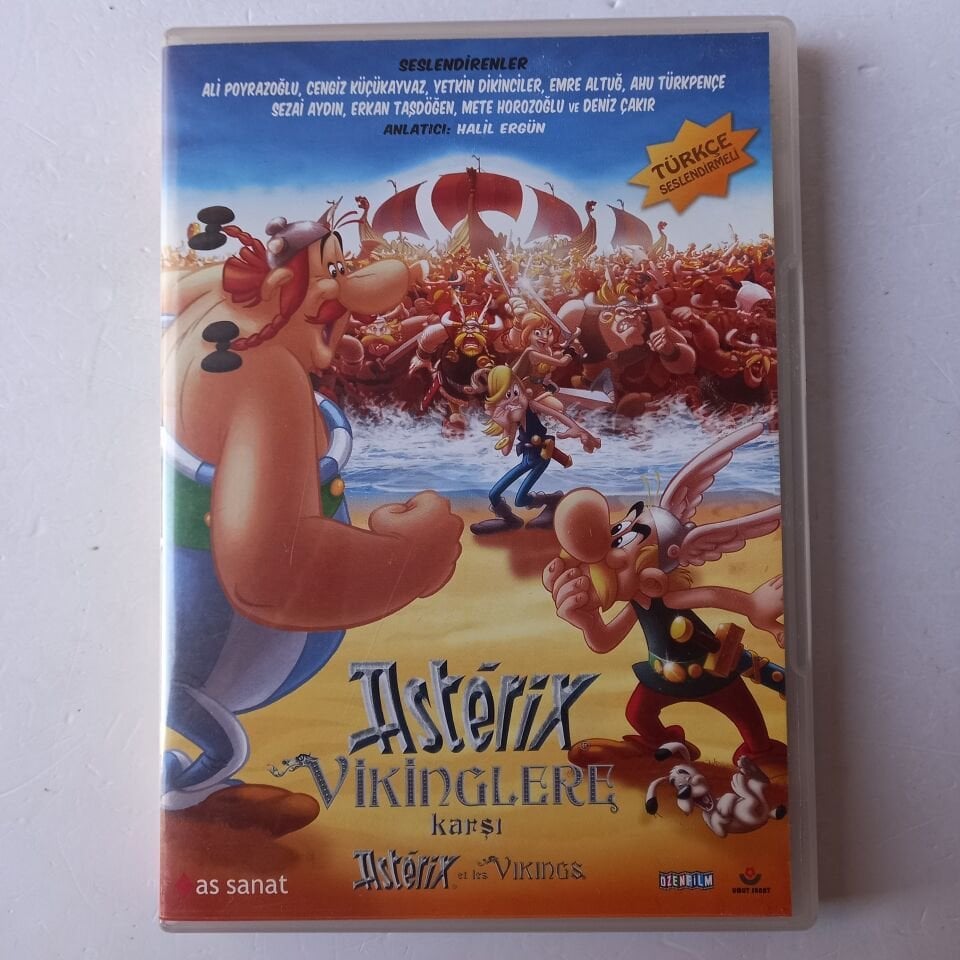 ASTERIX VİKİNGLERE KARŞI / ASTERIX ET LES VIKINGS - DVD 2.EL
